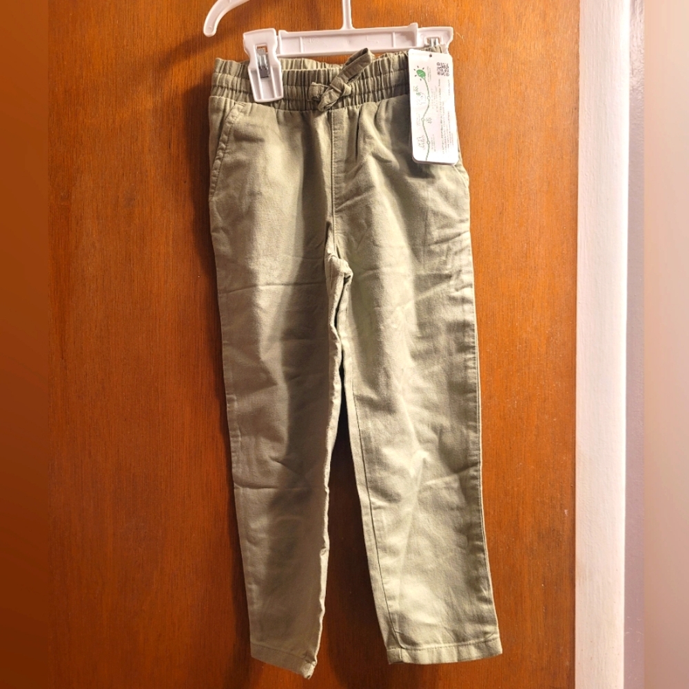 Carter's Kids Olive Green Pants NWT